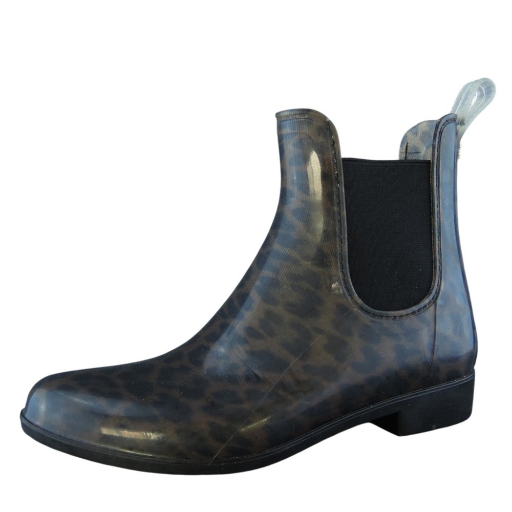 Sam Edelman‎  Women Rain Boot Brown Synthetic Pull On Size 6 Medium